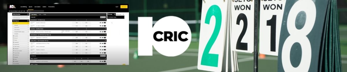 10Cric site for betting on tennis
